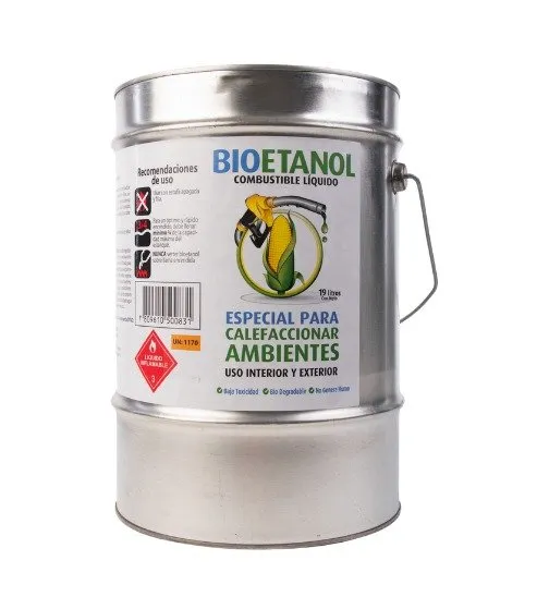 Bioetanol para estufas y chimeneas 19 litros