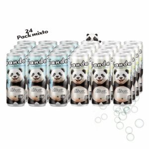 24 latas 310 ml Mixt  Agua Tónica DPandas Tradicional y Blue Sauco Zero (Sin Azúcar / Ni Calorías) (copia)